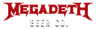 Megadeth Beer Co. logo
