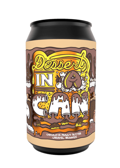 Alcohol Free Dessert In A Can Peanut Butter Caramel Brownie