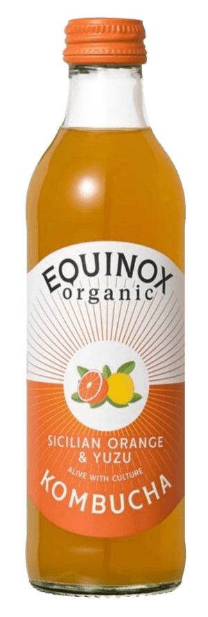 Equinox Sicilian Orange & Yuzu Kombucha