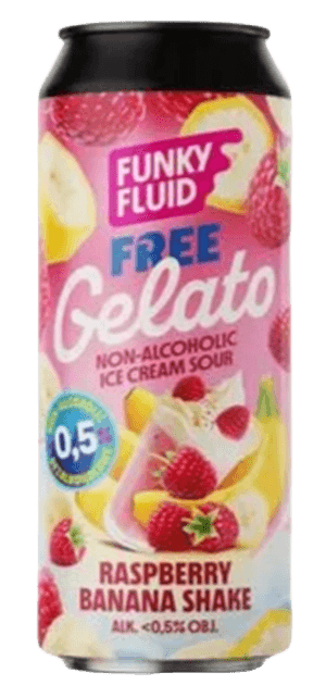 Free Gelato: Raspberry Banana Shake