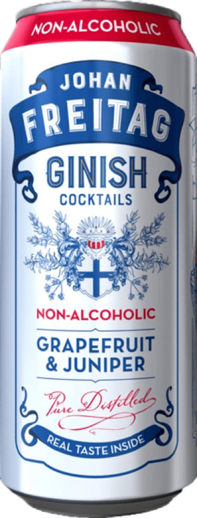 Non-Alcoholic Ginish & Grapefruit