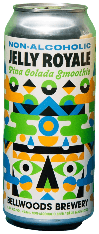 Non-Alcoholic Jelly Royale (Piña Colada)