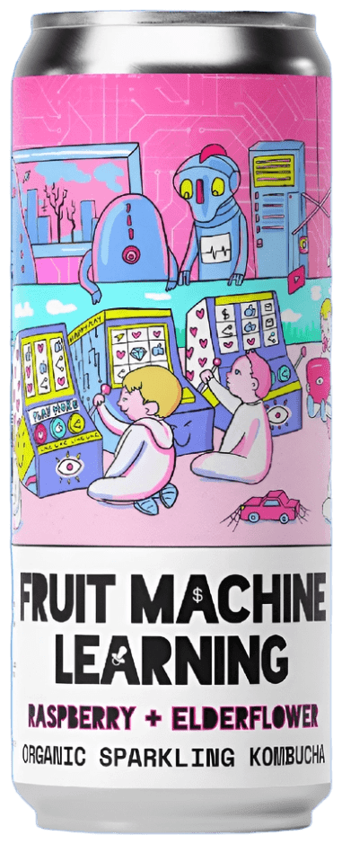 Fruit Machine Learning Raspberry + Elderflower