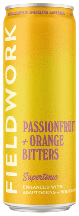 Passionfruit + Orange Bitters Supertonic