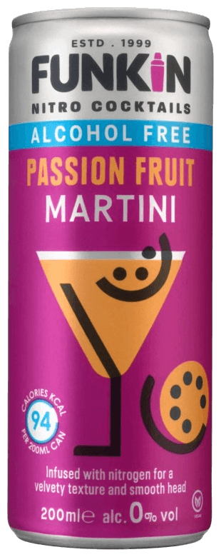 Alcohol Free Passion Fruit Martini Nitro Can