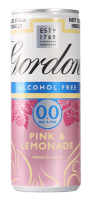 Premium Pink Alcohol Free & Lemonade