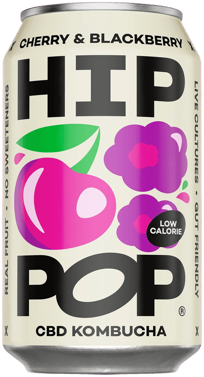 CBD Cherry & Blackberry Kombucha