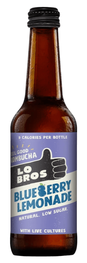 Kombucha Blueberry Lemonade