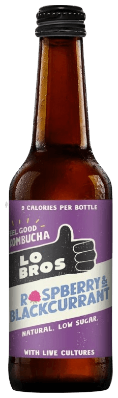 Kombucha Raspberry & Blackcurrant