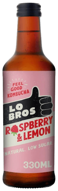 Kombucha Raspberry & Lemon