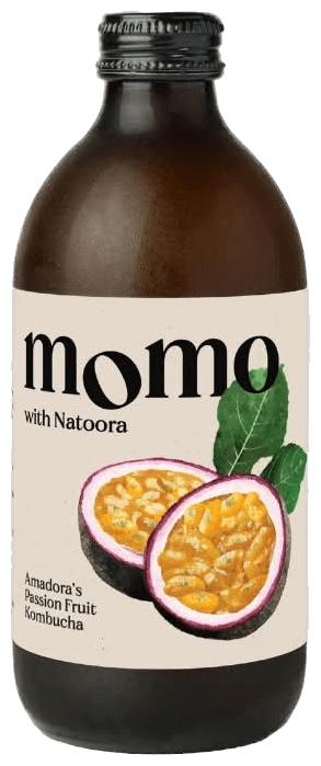 Amadora's Passion Fruit Kombucha