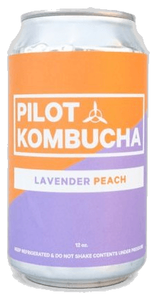 Lavender Peach Kombucha