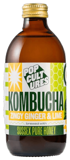 Zingy Ginger & Lime Jun Kombucha