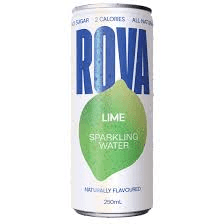 Rova Lime Sparkling Water