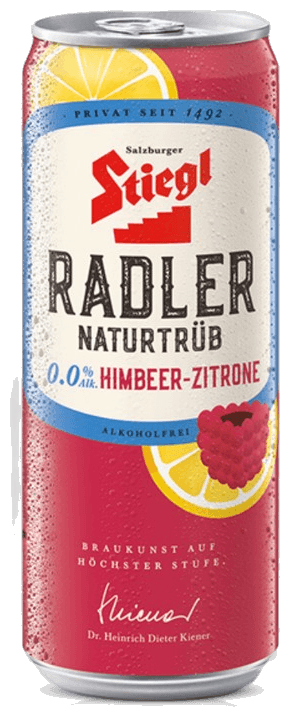 Radler 0,0% Himbeer-Zitrone