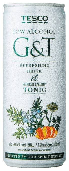 Low Alcohol Reduced Calorie G&T