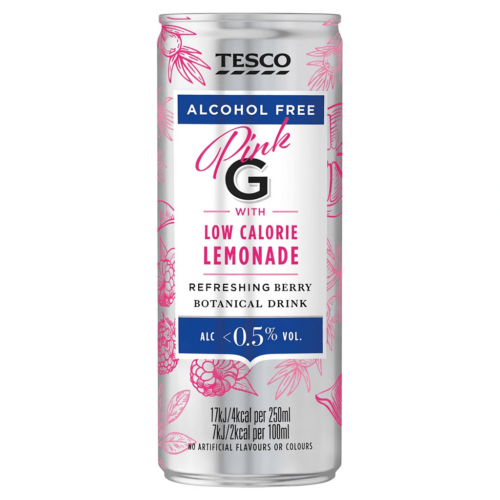 Pink G & Low Calorie Lemonade