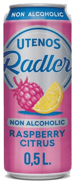 Raspberry Citrus Non-Alcoholic Radler